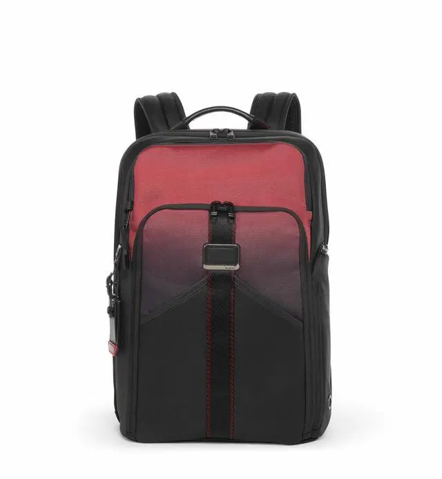 Main image of TUMI - Alpha Bravo Pro 17" Backpack - Expandable Travel and Commute Gaming and Tech Bag - Fits up to 17" Laptop - Red Ombre