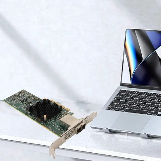 Alt view image 5 of 5 - LSI 9300 8e Controller Card, 12G External PCIe SAS HBA, 8 Port, Host Bus Adapter, IT Mode, for Windows, VMware, Freebsd