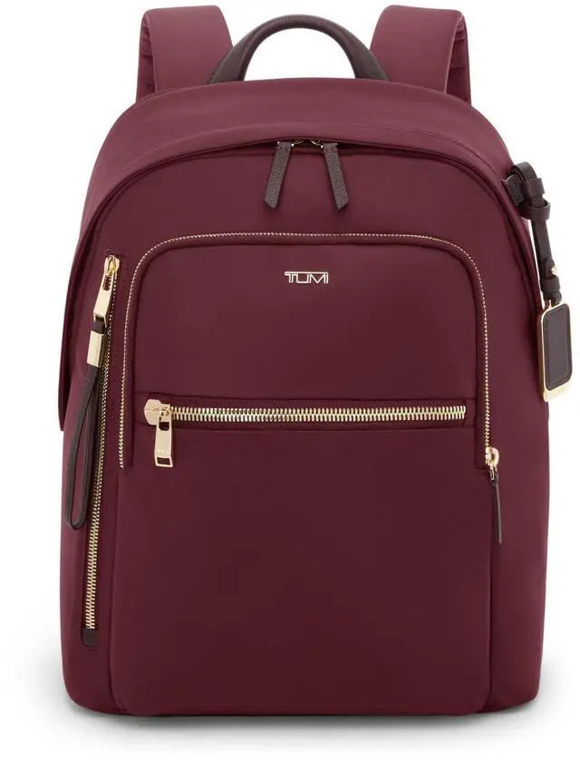 Main image of Tumi Women's Halsey Backpack, Wine, One Size