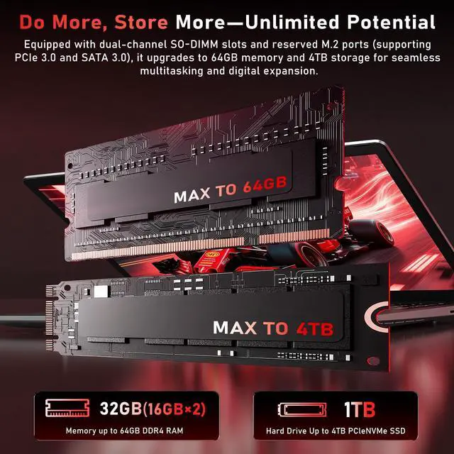 Alt view image 5 of 5 - CHIFUYOU Gaming Laptop Computer,16 Inch Lap Top PC 2025 Win 11 Pro,AMD Ryzen 7 5825U (8C/16T, Up to 4.5GHz), 32GB RAM 1TB SSD,Backlit Keyboard,Radeon Graphics,16 1920 * 1080P FHD,WiFi 6,BT 5.2