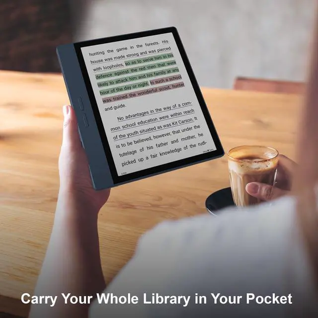 Alt view image 3 of 5 - Bigme B7 Color ePaper Tablet 7 Inch 8+128GB Ebook Reader with 4G Calling