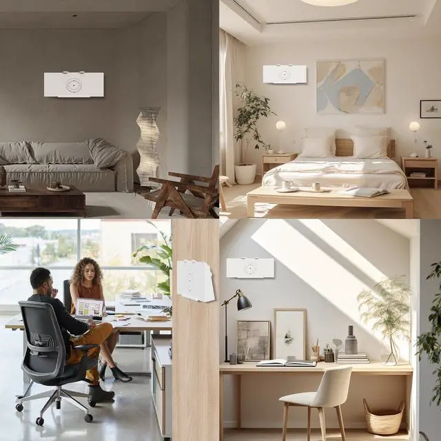 Alt view image 4 of 5 - Starlink Gen 3 Mount, Starlink Standard V3 Router Mount Star Link Internet Kit Satellite Brackets ABS Starlink Mounting Kit Accessories for Starlink V3 Mesh Router