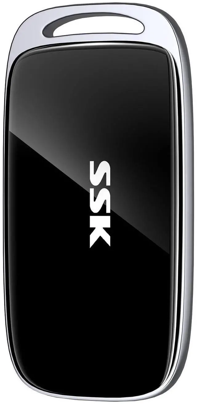 Main image of SSK 2TB SSD External Hard Drive, Portable SSD Drive up to 2000 MB/s, USB 3.2 Gen2X2 External Solid State Drives for iPhone 15/16 PROMacPhone OTGLaptops with LED Indicator