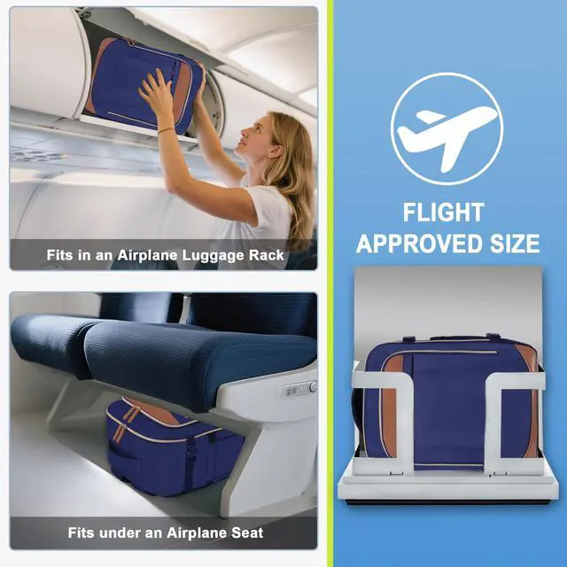 Alt view image 3 of 5 - TILYMOL Travel Backpack for Women & Men, 15.6 inch Laptop Bag Flight Approved, Large Carry On Anti-theft Backpack for Travel Work Business Weekender