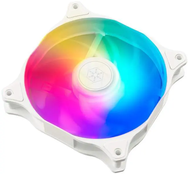 Alt view image 3 of 5 - SilverStone Technology Permafrost PF240W-ARGB V2 White-Colored 240mm All-in-One Liquid Cooler, SST-PF240W-ARGB-V2