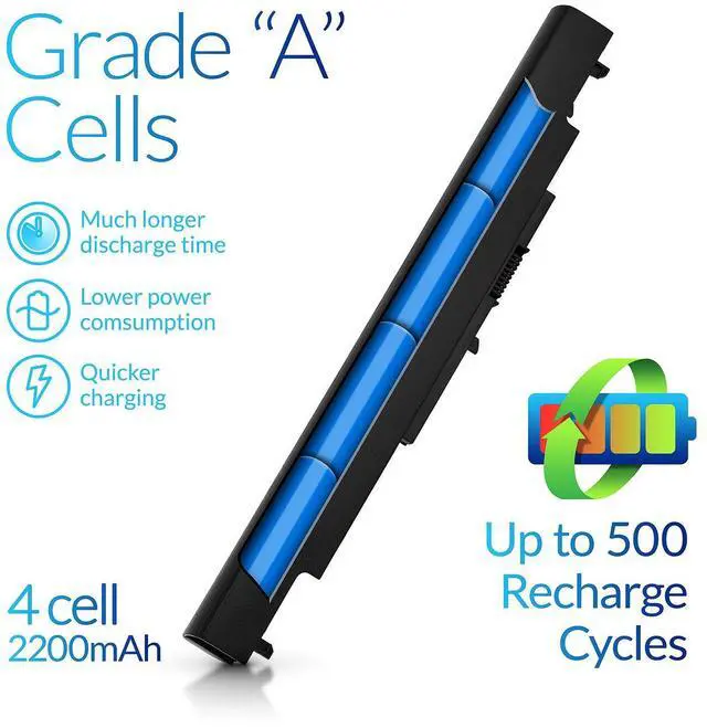 Alt view image 3 of 5 - NinjaBatt 807956-001 HP Battery for HS04 HS03 807957-001 807611-421 HSTNN-LB6U Notebook 15-AY039WM TPN-I119 G4/G5 240 245 246 250 256 - High Performance