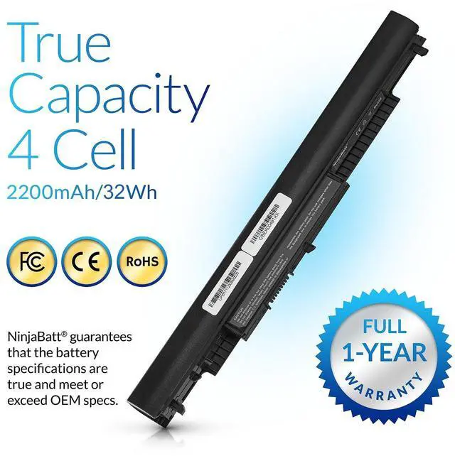 Alt view image 4 of 5 - NinjaBatt 807956-001 HP Battery for HS04 HS03 807957-001 807611-421 HSTNN-LB6U Notebook 15-AY039WM TPN-I119 G4/G5 240 245 246 250 256 - High Performance