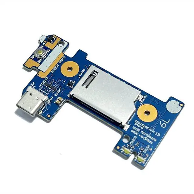 Alt view image 2 of 4 - Zahara Type-C SD Card Reader USB Power Board Without Cable for HP Pavilion 14-CF 14-DF 14-DK 14S-CF 14S-CR 14-CR 14-DP 14-CM 14-CK 14-CF/TPN-I130 6050A2979701 L23186-001 L24483-001/14-CF0006DX