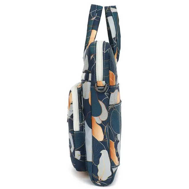 Alt view image 2 of 5 - DACHEE Laptop Shoulder Bag for 15 Inch/15.6 Inch Macbook Pro (New Leaves, 15 inch/15.6 inch)