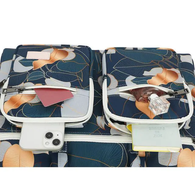 Alt view image 5 of 5 - DACHEE Laptop Shoulder Bag for 15 Inch/15.6 Inch Macbook Pro (New Leaves, 15 inch/15.6 inch)