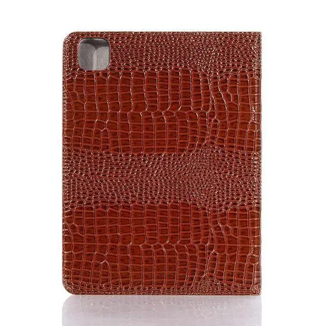 Alt view image 2 of 5 - iPad Air (13'') M3/M2 2025/2024 Case, iPad Pro-3 4 5 6 (12.9'') Case with Pen Holder, DMaos Business Vintage Book Synthetic Leather Stand Folio Smart Cover - Brown