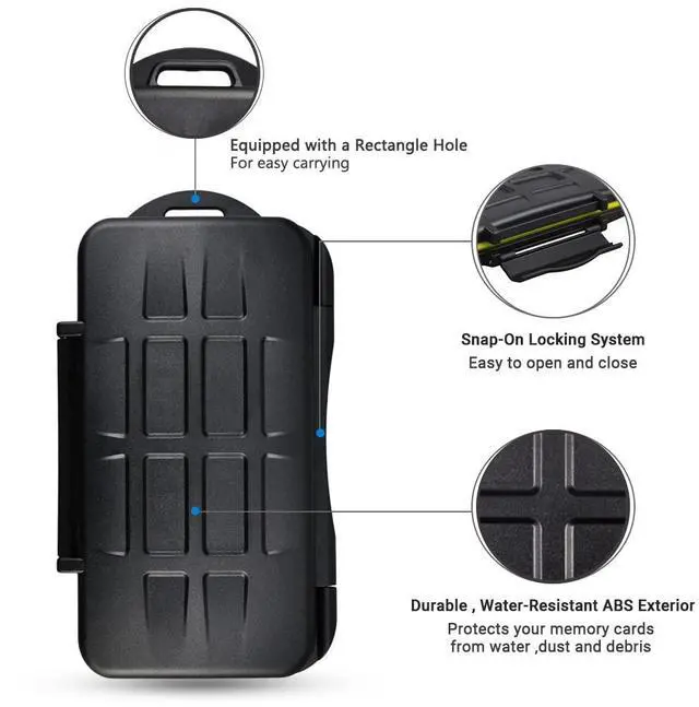 Alt view image 3 of 5 - JJC XQD Card Reader USB Adapter & Card Case for XQD Card (Card Reader Not for SD or CFexpress Type B Card)