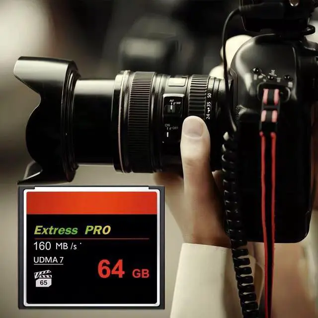 Alt view image 5 of 5 - GYWY 64GB UDMA Speed Up to 160MB/s Camera CF Card.for Professional Photographer Enthusiast