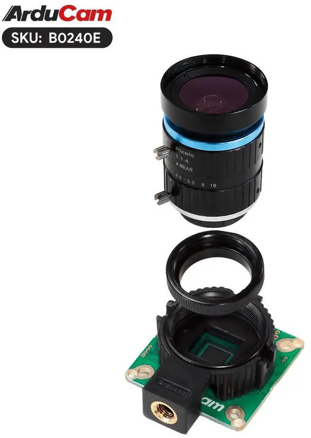 Alt view image 5 of 5 - UCTRONICS Arducam for Raspberry Pi HQ Camera, 12.3MP IMX477 Camera Module for Raspberry Pi5/4B/3B+/Zero