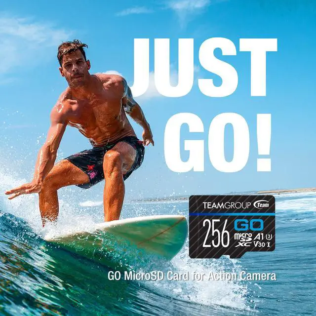 Alt view image 4 of 5 - TEAMGROUP GO Card 128GB 10 Pack Micro SDXC UHS-I U3 V30 4K for GoPro & Drone & Action Cameras High Speed Flash Memory Card with Adapter for Outdoor Sports, 4K Shooting, Nintendo-Switch TGUSDX128GU366