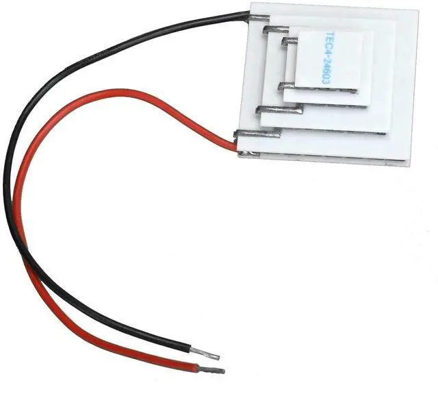 Alt view image 4 of 5 - 4 Layer Thermoelectric Cooler, Heat Sink Heatsink Cooling Peltier, Thermoelectric Cooler Refrigeration Computer Accessories,for High Tech Fields, Home, Electronic