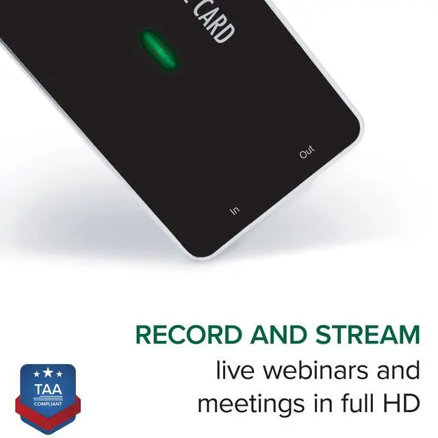 Alt view image 2 of 5 - Plugable HDMI Video Capture Card, USB 3.0 or USB C, Record, Stream and Go Live with DSLR, 1080P 60FPS with HDMI Pass Through - Compatible with Windows, Mac OS, Linux, OBS Streaming