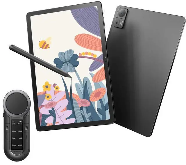 Main image of HUION Standalone Drawing Tablet Kamvas Slate 11 No Computer Needed, 10.95 Inch Anti-Glare Screen, Tilt-Alignment Pen Android 14 8GB RAM 128GB ROM 1TB Expand, Bluetooth Programmable Keypad