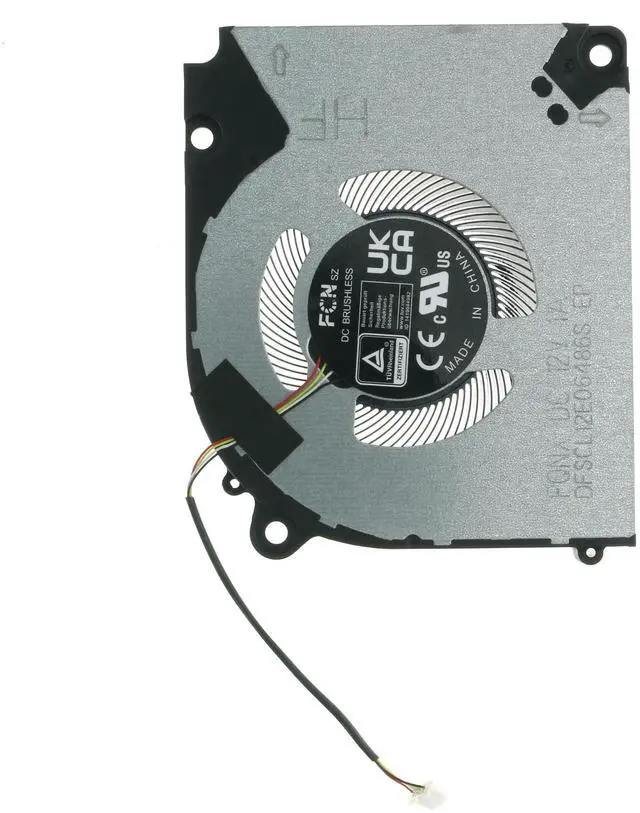 Alt view image 3 of 4 - Replacement GPU Cooling Fan for Hasee Z7D6 Z8D6 Z8R7 Z9D7 Z9R7 Z9R9 G8R9 G9R9 12V DFSCL12E06486S FQNX