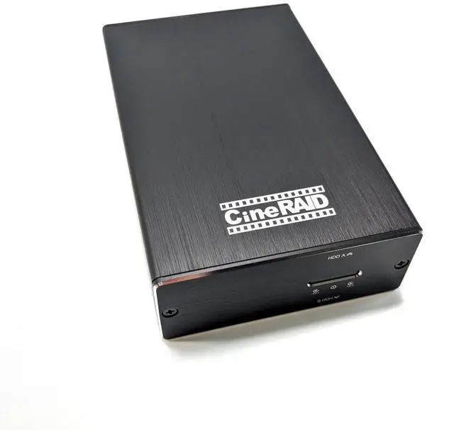 Main image of CineRAID CR-H218 USB 3.1 Gen 2 10GB/s Dual-Bay RAID Enclosure  Portable 2.5" SATA SSD/HDD Case with RAID 0/1/JBOD/Normal, Bus-Powered, Compatible with Win/macOS/Linux - USAP Support