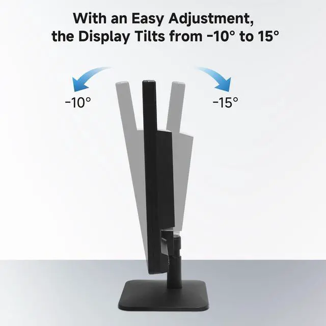 Alt view image 4 of 5 - OkVrxyztnl 17" Monitor 1280 X 1024 with 45% sRGB Color Correction and 5:4 Aspect Ratio, 75 Hz, VESA Mountable, LED Monitor for PC, Laptop and Computer VGA, HDMI, TN Panel