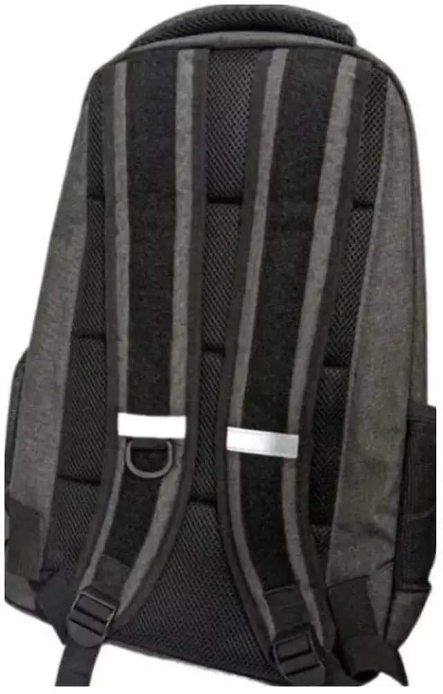 Alt view image 3 of 5 - BlizzCon 2023 Official Backpack for Warcraft Diablo Blizzard Has built-in USB dongle for use with charger, Grey, Medium, Padded Straps