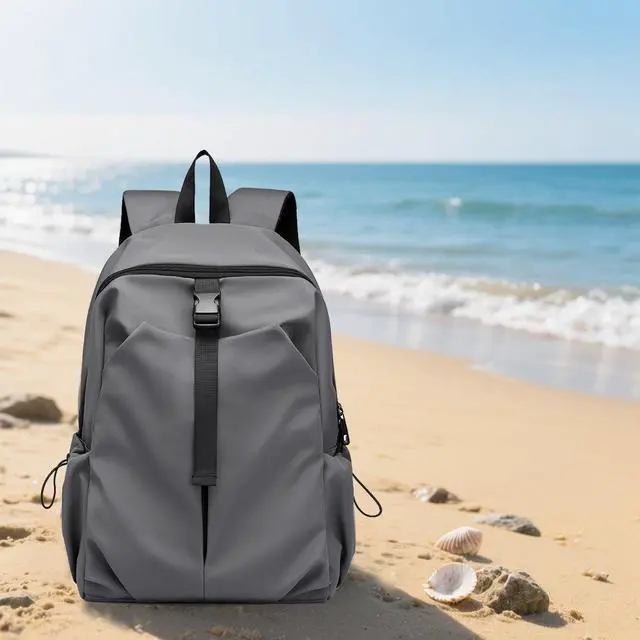 Alt view image 2 of 5 - ZJRUIWQ Travel Laptop Backpack,15.6 Inch Notebook, Business Work Commuter Backpack,With Laptop Compartment,Gift for Men & Women, Mochilas Para Viajar en Avion (black)