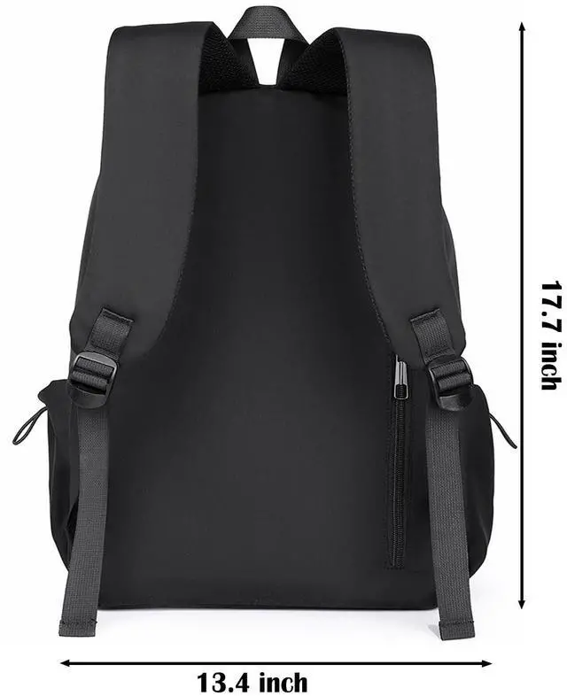 Alt view image 4 of 5 - ZJRUIWQ Travel Laptop Backpack,15.6 Inch Notebook, Business Work Commuter Backpack,With Laptop Compartment,Gift for Men & Women, Mochilas Para Viajar en Avion (black)