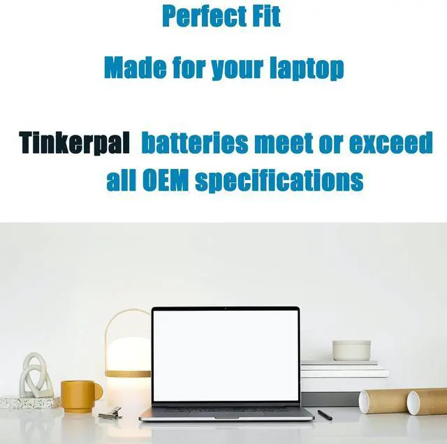 Alt view image 5 of 5 - Tinkerpal A1965 Laptop Battery Compatible with MacBook Air 13 inch A1932 (Late 2018 2019 2020) A2179 EMC3184 EMC3302 11.4V 47.73WH 6 Cell