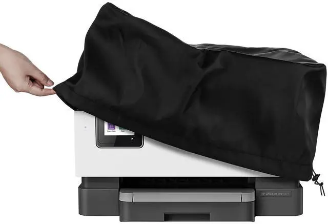 Main image of CaSZLUTION Printer Dust Cover - Compatible with HP OfficeJet Pro 9125e / 9015e / 9135e / 9025e / 8135e / 8139e Wireless All-in-One Printer, Water Resistant Protector Case - 19.5 x 15.7 x 10.3 Inch