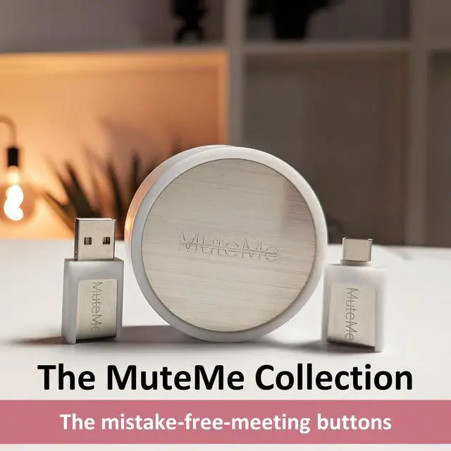 Alt view image 2 of 5 - MuteMe Mini - USB A - Illuminated Physical Mute Button for Zoom, Teams & More (As Seen on Shark Tank). Free Windows/Mac Software Required to Use MuteMe.