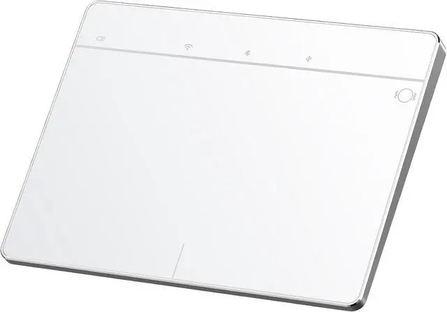 Main image of Homiguar Wireless Bluetooth Trackpad for Windows 10/11, Portable Touchpad Mouse Supports 3 Connection Modes, High-Precision with Multi-Gesture for PC Laptop Computer (White)