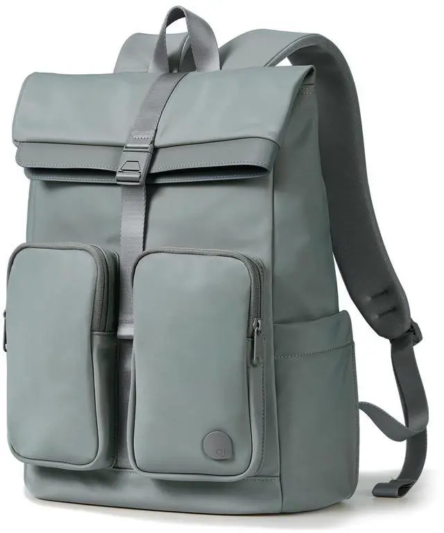 Main image of aji Travel Laptop Backpack for Men Women, Large School Backpack Fit 17Inch Laptop, Side Access&Wide Opening Expandable Carry on Backpack for Airplanes, Water Resistant Computer Backpack(Slate Blue)