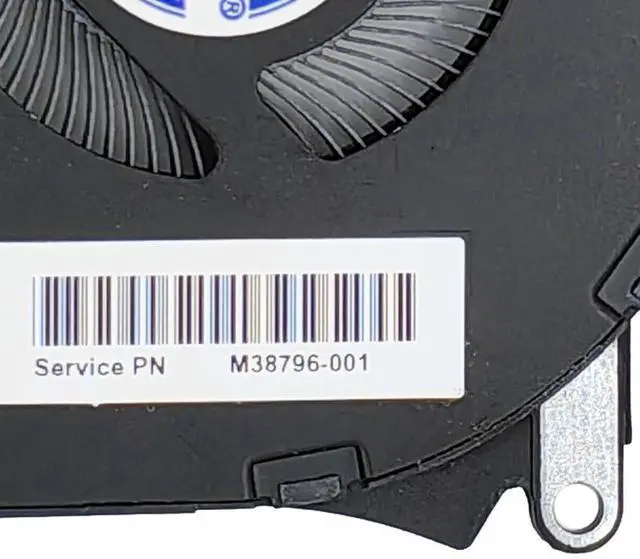 Alt view image 2 of 3 - LANDALANYA Replacement New CPU Cooling Fan for HP Envy 14-EB TPN-Q252 Laptop M38796-001 ND75C37-20D15 DC5V 0.50A Fan