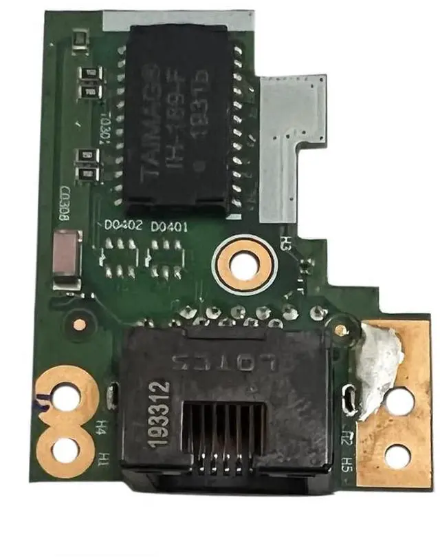 Main image of Huasheng Suda LAN Ethernet Board Network Jack Without Cable 02HK993 Replacement for Lenovo ThinkPad T490/ P43s /T14 P14s Gen 1/ Gen 1/ P14s T14 Gen 2, NS-B903 5C50S73045 Laptop Ethernet Board