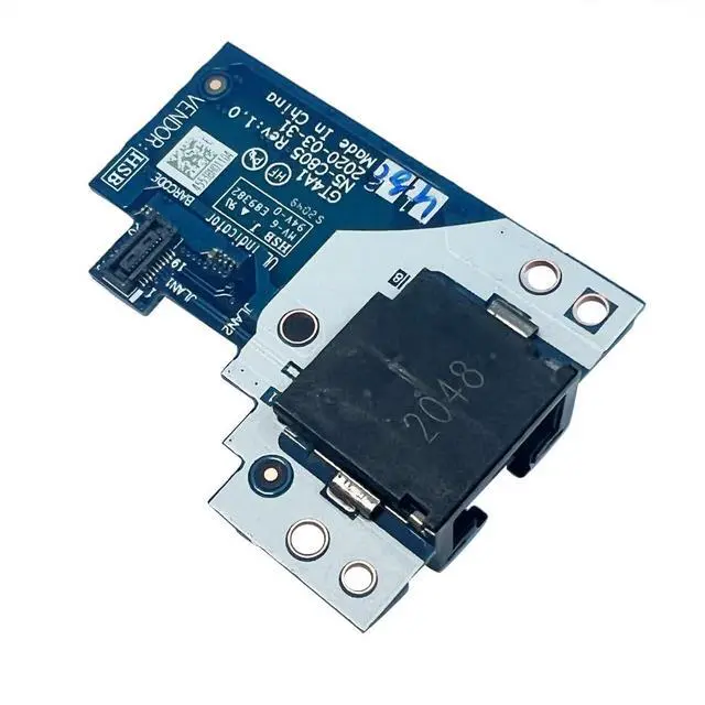 Alt view image 3 of 5 - Huasheng Suda LAN Ethernet Board Network Jack Without Cable 02HK993 Replacement for Lenovo ThinkPad T490/ P43s /T14 P14s Gen 1/ Gen 1/ P14s T14 Gen 2, NS-B903 5C50S73045 Laptop Ethernet Board