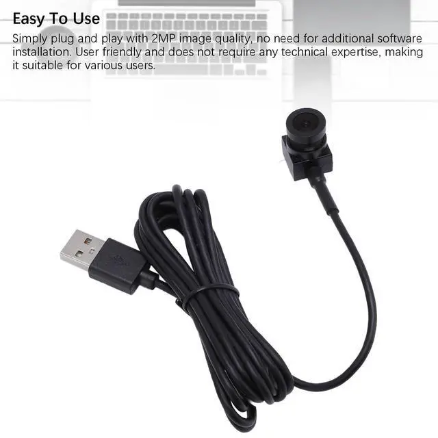 Alt view image 2 of 5 - EBTOOLS Middle Screen Webcam, 1080P 2MP Center Webcam for Laptop and Desktop, Home Video Conferences, Eye Contacting USB Camera