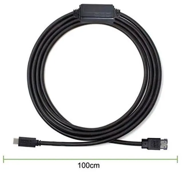 Alt view image 4 of 5 - cablecc USB-C Type-C to Power Over eSATA DC5V Adapter USB3.0 to HDD/SSD/ODD eSATAp Converter Cable