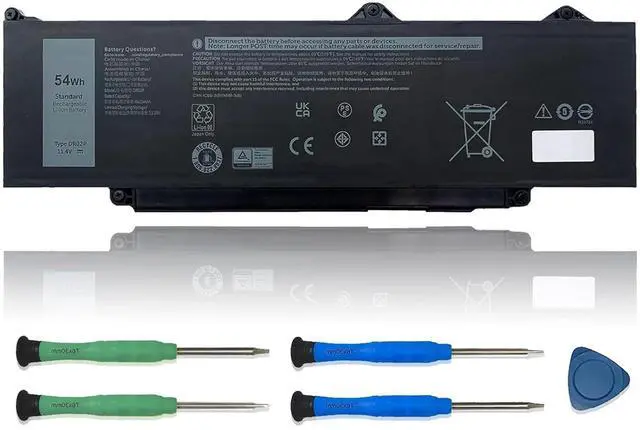 Main image of VANPIR DR02P Laptop Battery Replacement for Dell Latitude 5350 5440 5450 5540 5550 7455 3340 3440 3450 3540 3550 5340 Precision 3480 3490 3580 3590 Series RXF9T 02X1V9 WYJ45 2X1V9 803W6 11.4V 54Wh