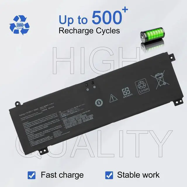 Alt view image 4 of 5 - JOTACT C41N2010 Laptop Battery Compatible with ASUS ROG Strix G15 G513IC G513IH G513QC G513QE ROG Strix G17 G713QE G713QE-HX008T G513IC-HN002T G513IH-GTX1650T Series Notebook 0B200-03890000 15.48V