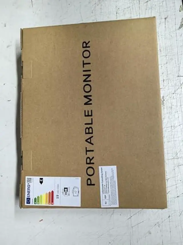 Alt view image 2 of 5 - Portable Monitor 12,2 Zoll, 60 Hz 1200P 100% sRGB USB-C,Mini-HDMI,with VESA Tragbarer Ultra Slim Portable Laptop Monitor for Office Game