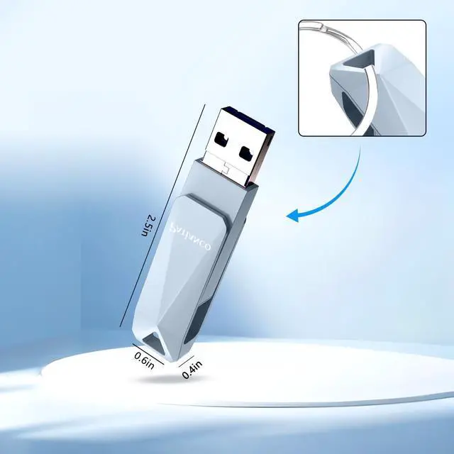 Alt view image 3 of 5 - Apple MFi Certified Photo Stick 512GB - Flash Drive for iPhone, iPad & Computer - Picture Keeper Portable Hard Drive - Grey