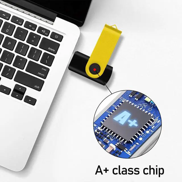 Alt view image 2 of 5 - EASTBULL Flash Drives Bulk 8GB USB Thumb Drive 50 Pack USB 2.0 Memory Stick Swivel Pen Drive with Lanyard for Storage and Backup (8 GB 50 Colors)