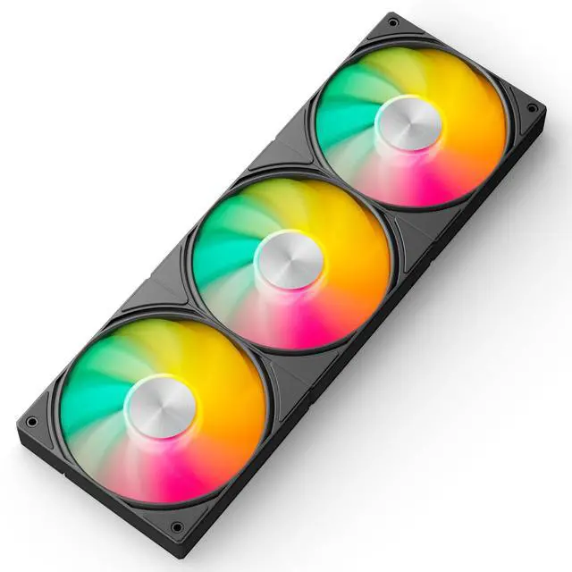 Main image of upHere 360mm All-in-One 5V ARGB Computer Case Fan with PWM 4-Pin Interface High Performance Cooling Low Noise for Enhanced PC Cooling Black U3KC3