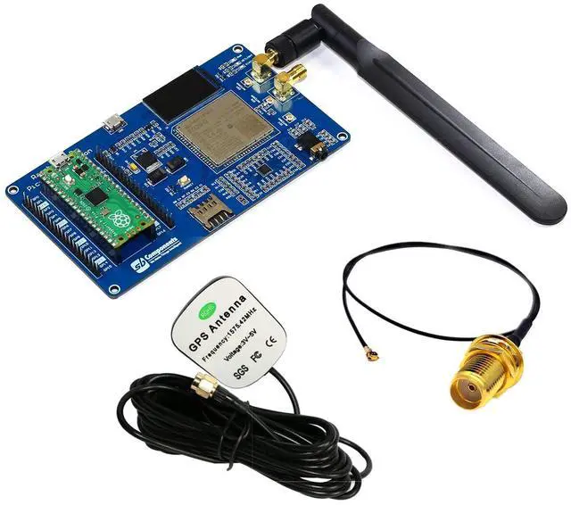 Main image of Raspberry Pi Pico 4G Expansion Quectel EG25-G, IoT/M2M-optimized, LTE Cat 4 Module Expansion for Raspberry Pi Pico, Adds Cellular and GPS Support to The Pico