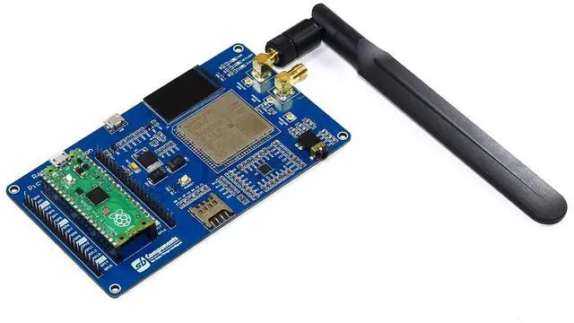 Alt view image 4 of 5 - Raspberry Pi Pico 4G Expansion Quectel EG25-G, IoT/M2M-optimized, LTE Cat 4 Module Expansion for Raspberry Pi Pico, Adds Cellular and GPS Support to The Pico