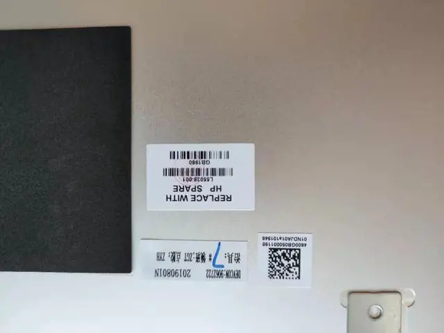 Alt view image 3 of 5 - Lyinsen Replacement Laptop LCD Cover Back Rear Top Lid for HP Envy X360 15-DR 15-DS L54912-001 L55038-001 4600GB04000 (Sliver)