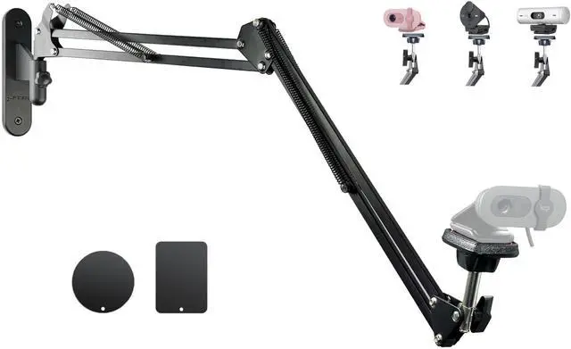 Main image of AceTaken Brio-101 Webcam Magnetic Wall Mount Holder Stand for Logitech Brio 100, Brio 300 301,Brio 500 501,C270,C310 webcams