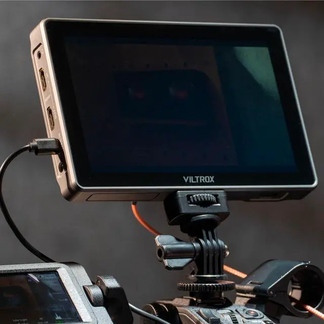 Main image of VILTROX DC-A1 2800nit Video Field Monitor, 7 Inch Touchscreen 60Hz 4K Camera External Monitor with Cooling Fans, 1920x1080 DSLR Monitor 4K HDMI in/Out, 170° Wide Angle