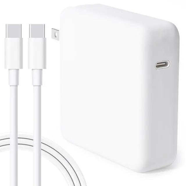 Main image of 96W USB-C Fast Charger fast charger compatible with Mac Book Air/Pro, 13/14/15/16-inch M3 M2 M1 2023/2022/2021/2020/2019/2018,for iPhone/15/16/17/iPad, and all USB-C devices, includes a 6.6-foot cable